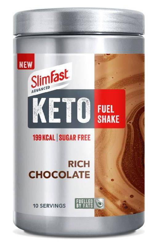 Slimfast Advanced Keto Fuel Shake Rich Chocolate 350g