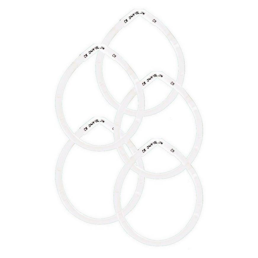 White Glow Bracelets 5ct