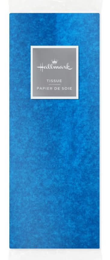 Hallmark Fiesta Blue Tissue Paper Sheets