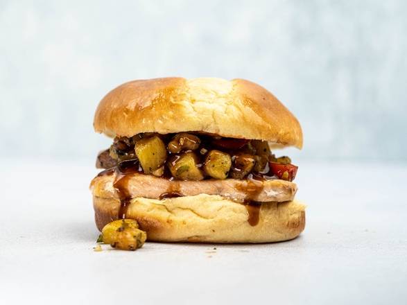 Order TERIYAKI BURGER 2022 food online from Clean Eatz - Shalimar store, Shalimar on bringmethat.com