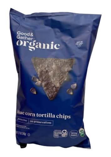 Good & Gather Organic Blue Corn Tortilla Chips (12 oz)