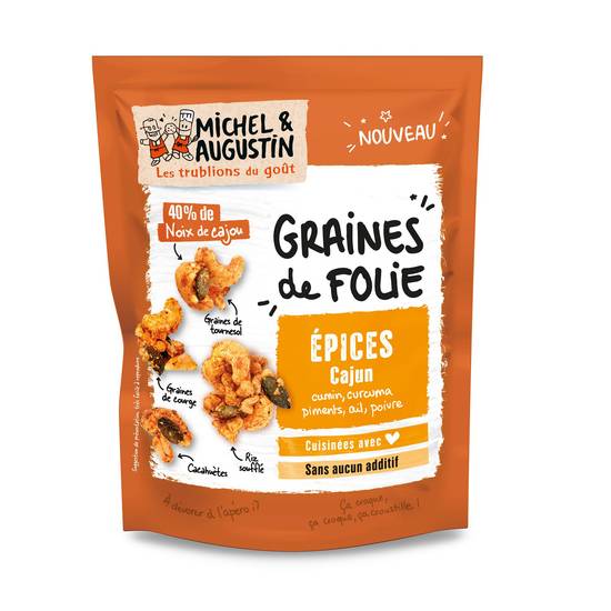 Michel et Augustin - Graines de folie épices cajun