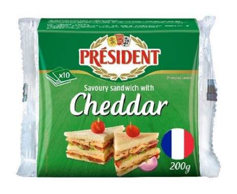 總統牌三明治切片乾酪 200g
