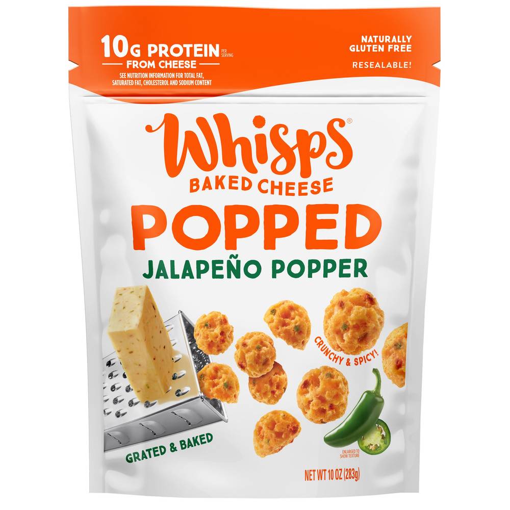 Whisps Baked Cheese Popped Jalapeno Popper