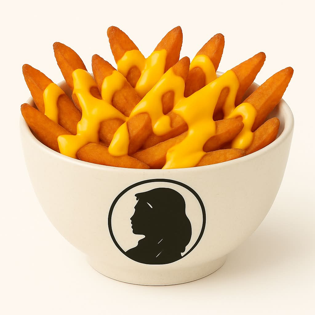 Frite patate douce Cheddar