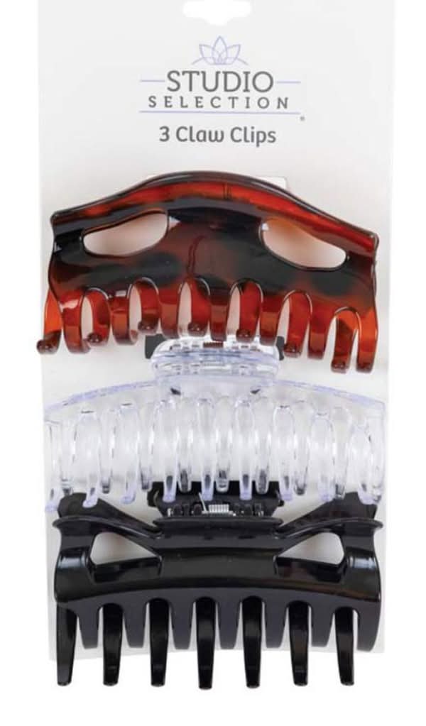 Studio Selection Large Claw Clips 3 Pk