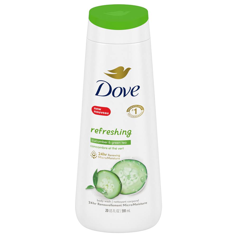 Dove Refreshing Cucumber & Green Tea Body Wash