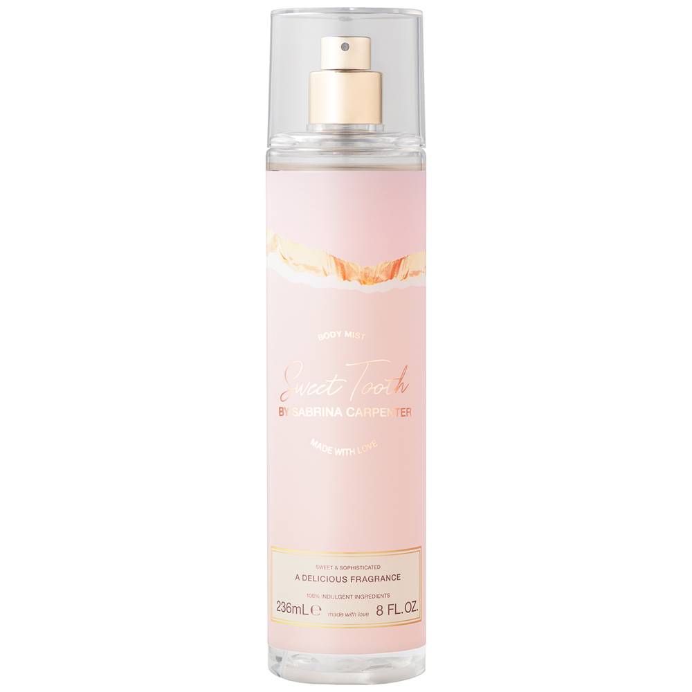 Sabrina Carpenter Women's Body Mist - Sweet Tooth, 8 fl oz