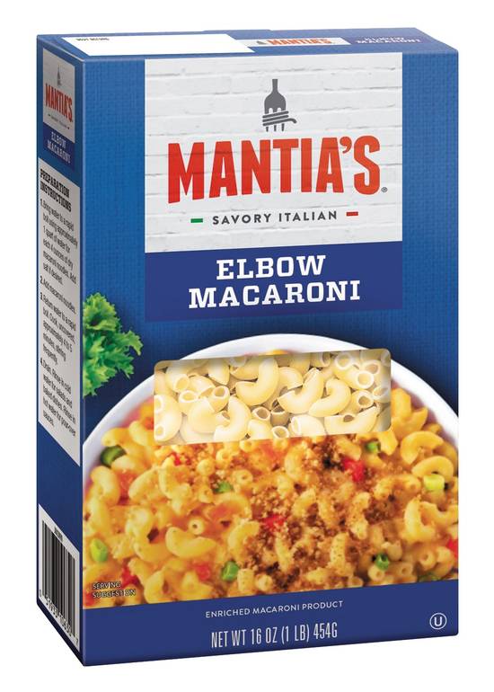 Mantia's Elbow Macaroni (16 oz)