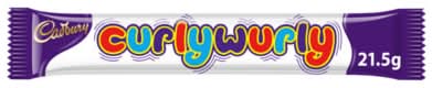 Cadbury Curly Wurly Milk Chocolate Bar (21.5g)