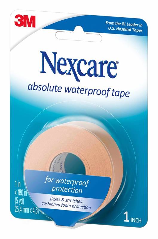 Nexcare Absolute Waterproof First Aid Tape 25.4mm x 4.57m