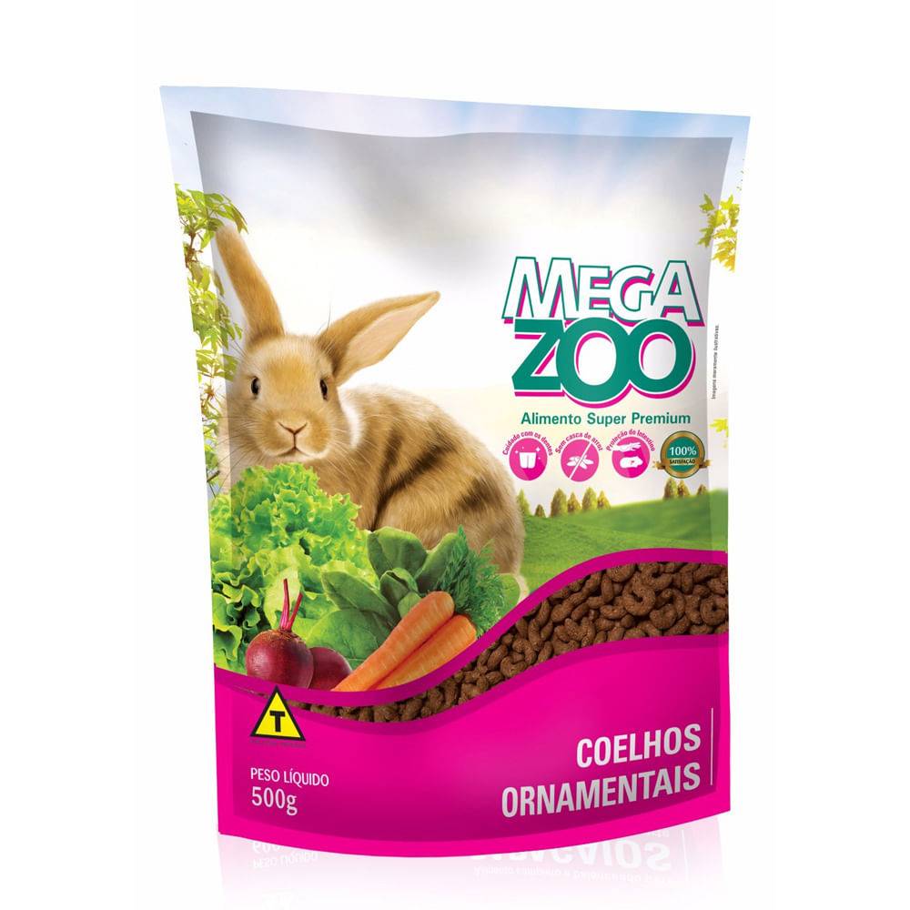 Megazoo · Alimento para coelhos ornamentais (500 g)