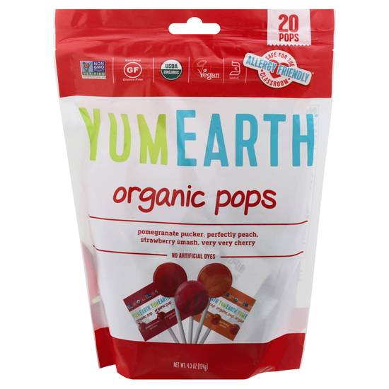 Yumearth Organic Pops (assorted )