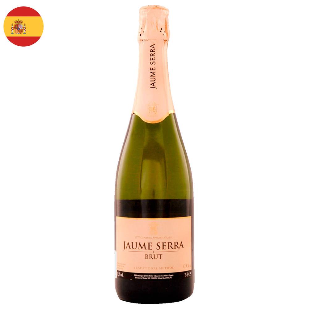 Jaume serra espumante brut (botella 750 ml)