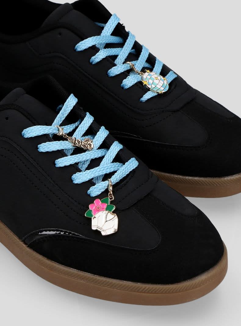 Opposi set de acessorios para zapatilla cordones y charms miscelaneo 4 tu