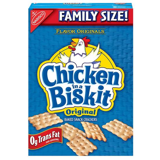 Chicken In A Biskit Baked Snack Crackers