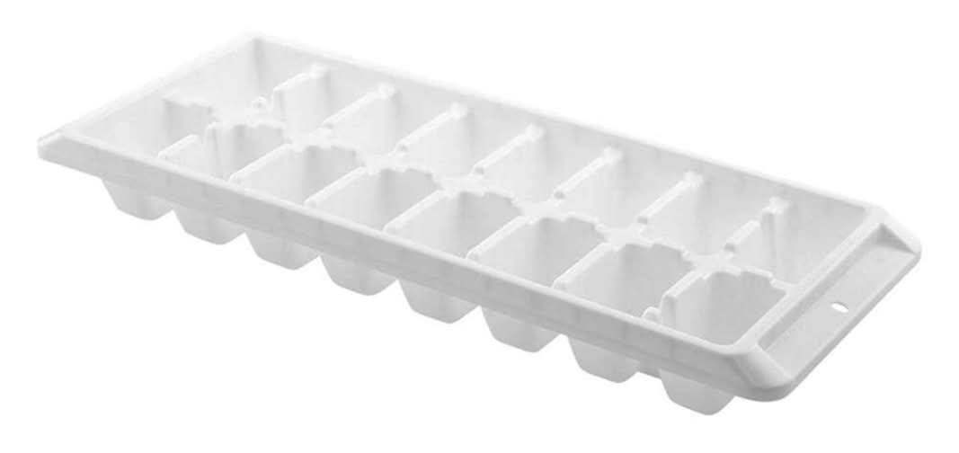 Rectangular Ice Cube Tray White