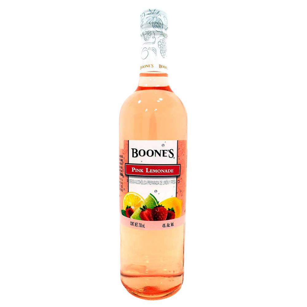 Boone's · Bebida alcohólica preparada, limón-fresa (750 ml)