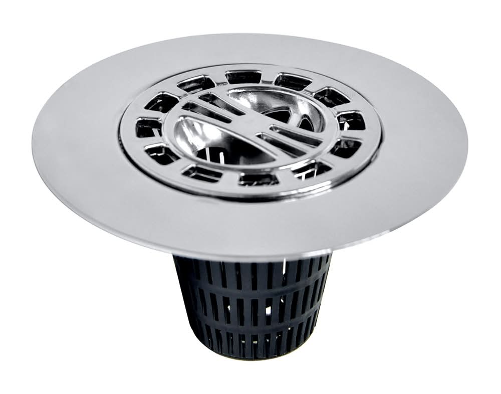 Danco Hair Catcher Shower Drain Cover In Chrome
