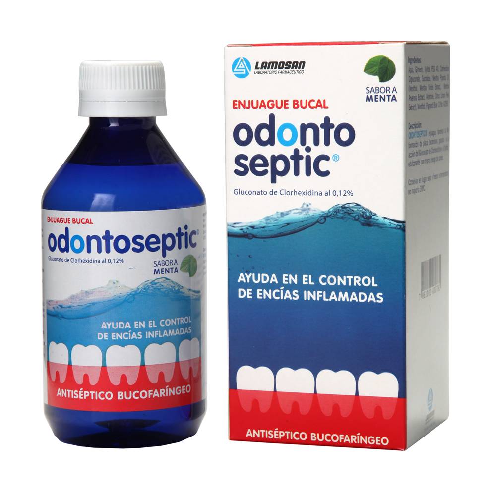 ODONTOSEPTIC ENJ BUC MENTA FCO*240ML