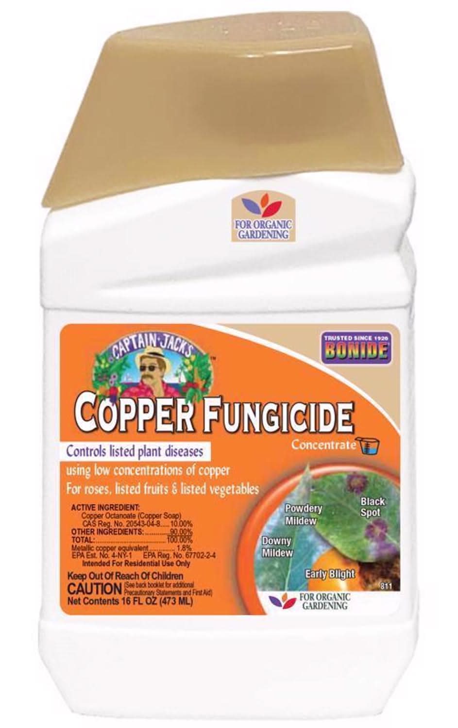 Bonide Liquid Copper Concentrated Liquid Fungicide 16 Oz