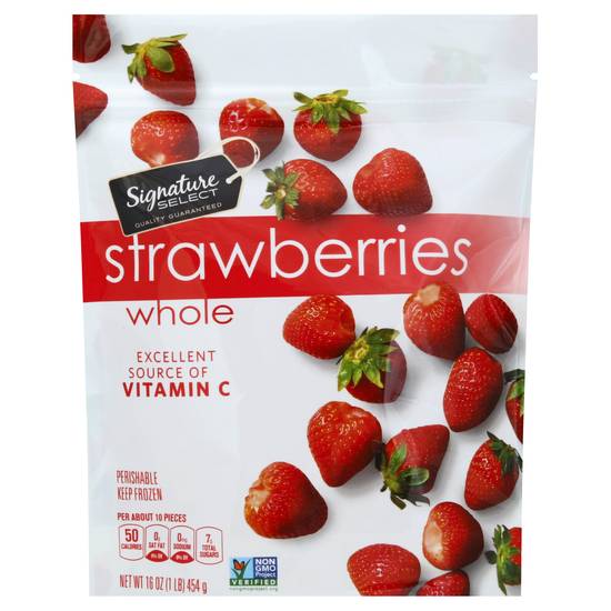 Signature Select Whole Strawberries (16 oz)
