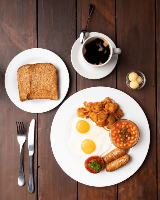 Full Java Breakfast with Small Glass of Fresh Juice Combo