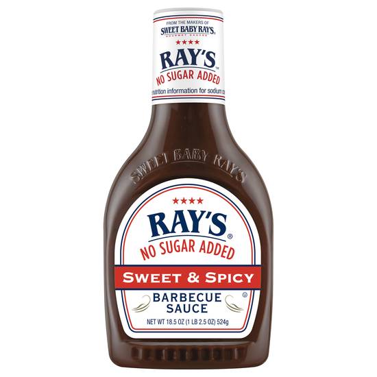 Ray's No Sugar Added Sweet & Spicy Barbecue Sauce