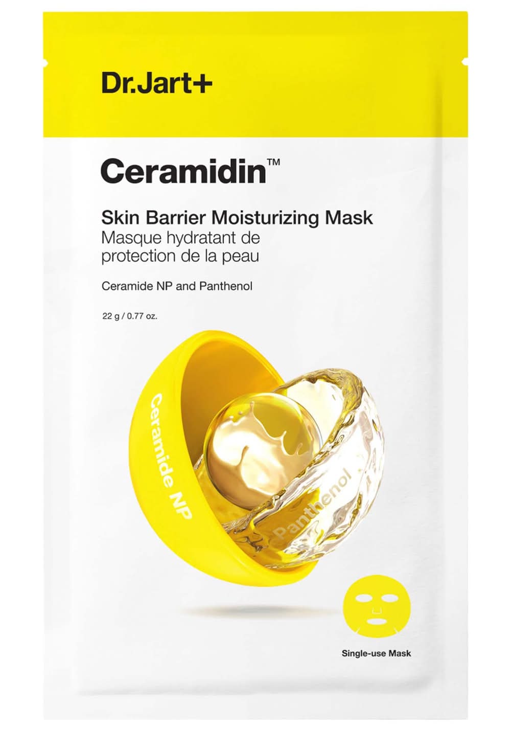 Dr. Jart+ Ceramidin™ Skin Barrier Moisturizing Mask 0.77 oz / 22 g