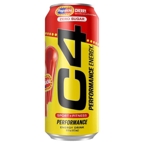 C4 Performance Popsicle Cherry 16oz