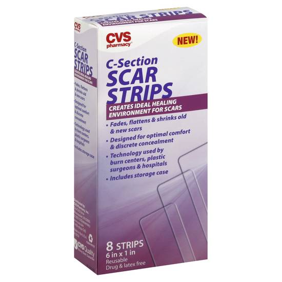 Cvs Pharmacy C-Section Scar Strips (8 ct)
