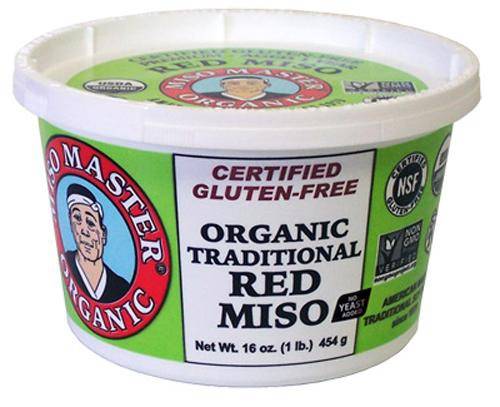 Miso Master · Gluten-Free Organic Traditional Red Miso (16 oz)