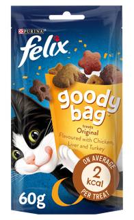 Felix Goody Bag Cat Treats Original 60g