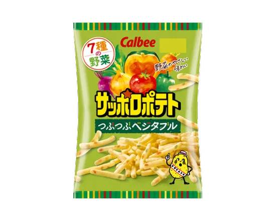 サッポロポテトつぶつぶベジタブル カルビー 72g