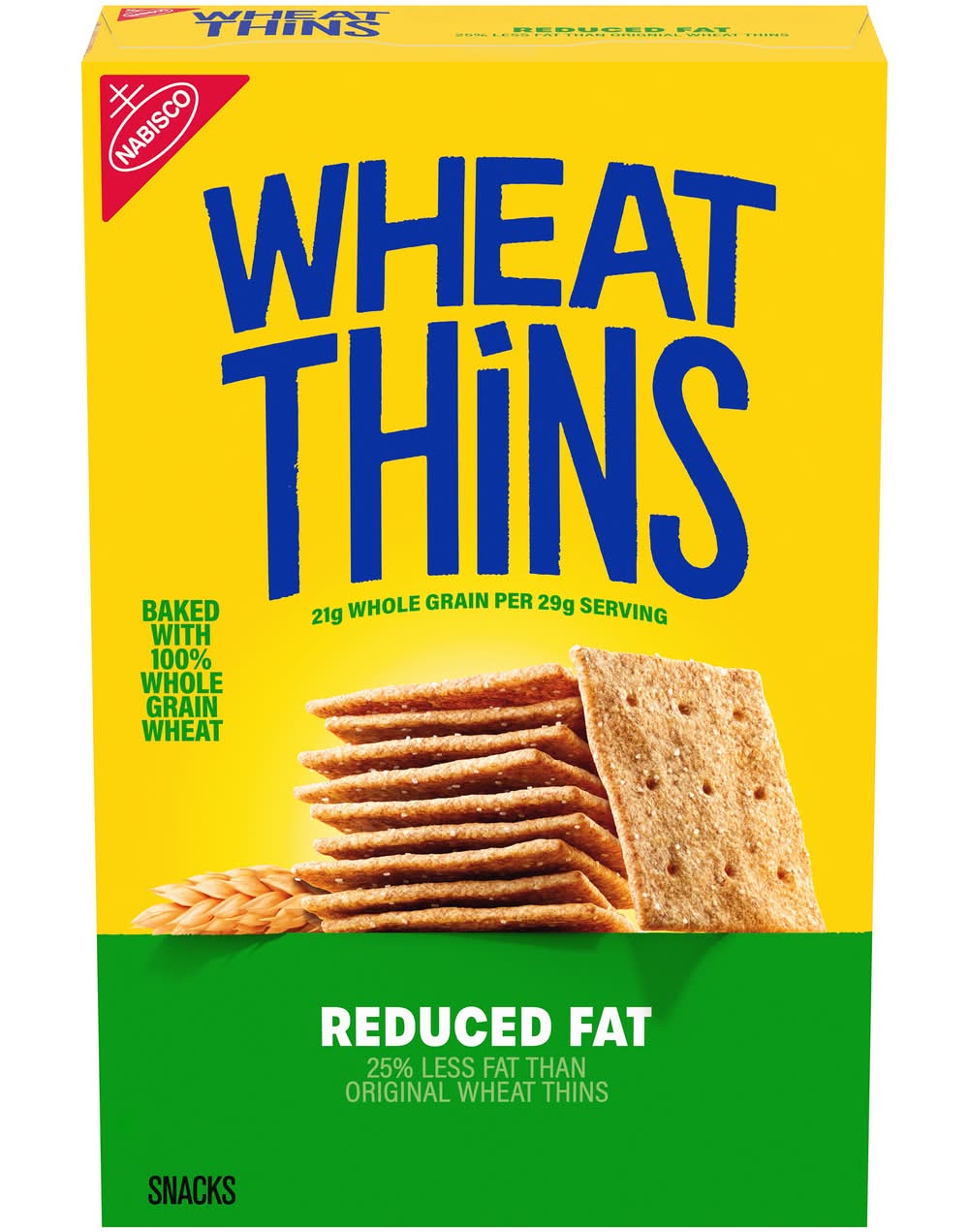 Wheat Thins Whole Grain Reduced Fat Snacks (8 oz)