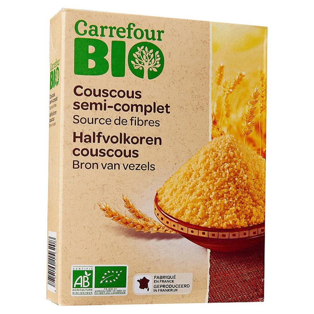 Carrefour Bio - Couscous semi-complet