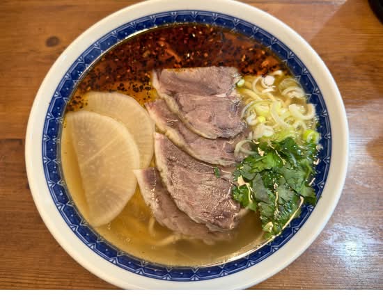 一盛蘭州牛肉麺(亀戸店)