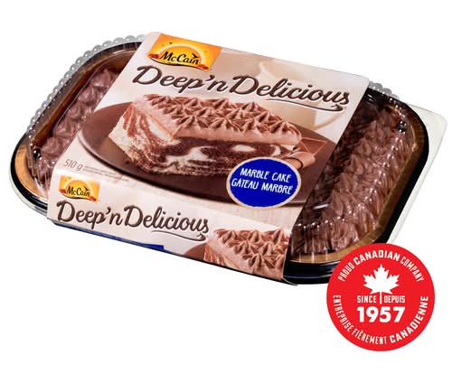 Mccain deep'n delicious gâteau marbré - deep'n delicious marble cake