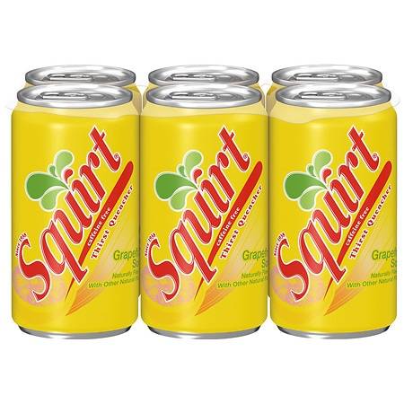 Squirt Citrus Soda - 7.5 fl oz x 6 pack