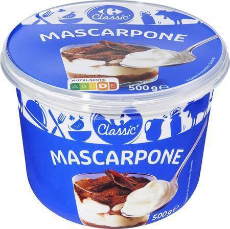 Carrefour Classic' - Mascarpone (500g)