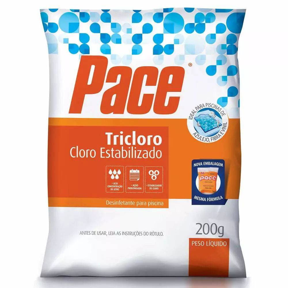 Pace pastilha tricloro cloro estabilizado (200 g)