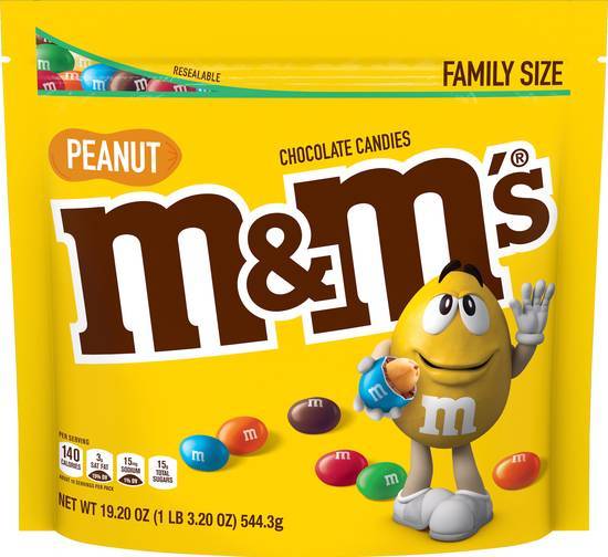 M&M's Chocolate Candy (peanut)