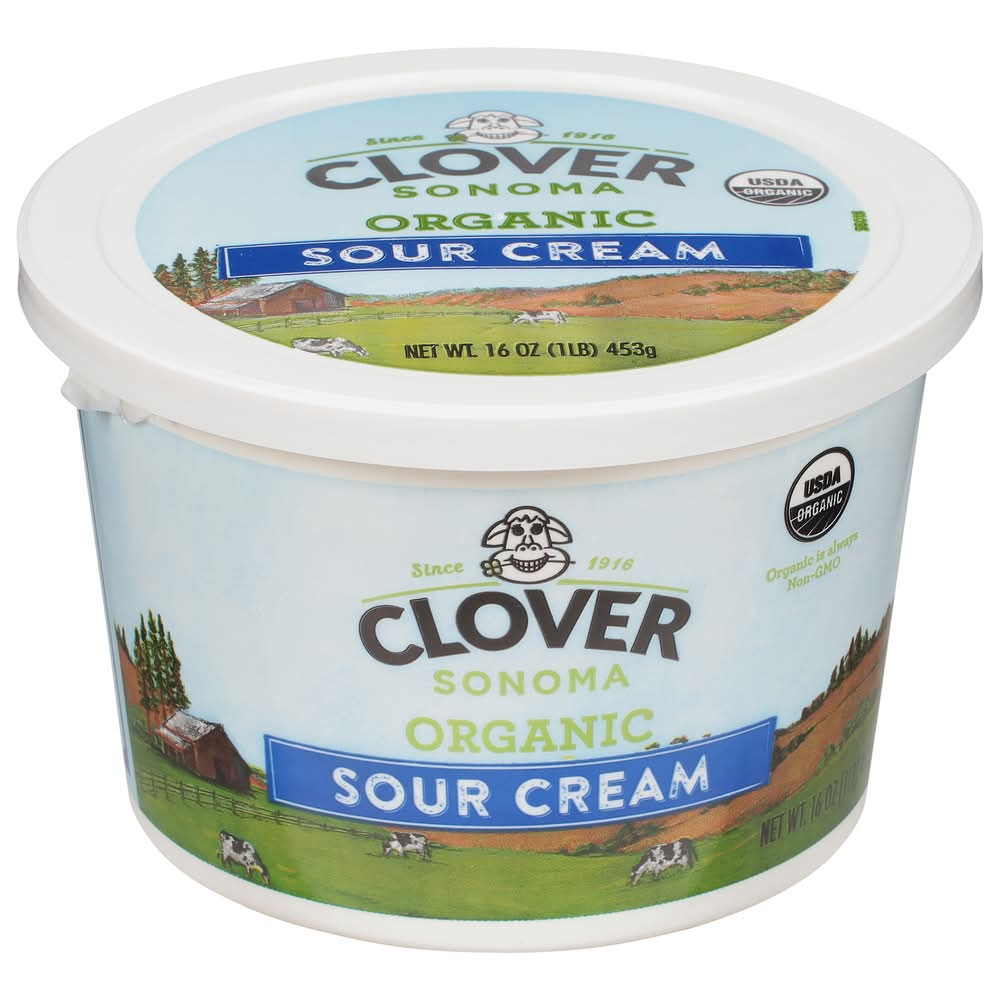 Clover Organic Sour Cream (16 oz)