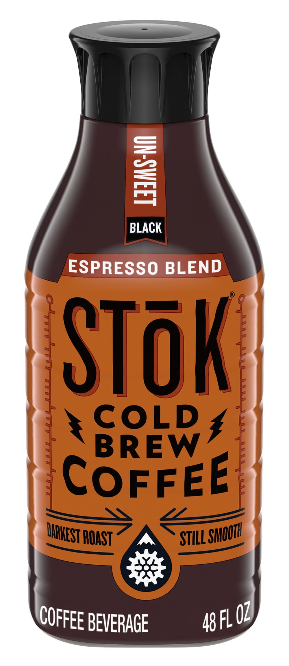 STōK Espresso Blend Un-Sweet Black Cold Brew Coffee (48 fl oz)