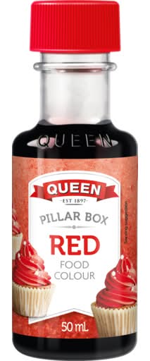 Pillar Box Food Colour, Red (50mL)
