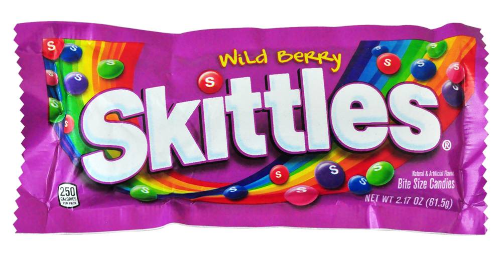 Skittles CARAMELOS WILDL BERRY *61.5G
