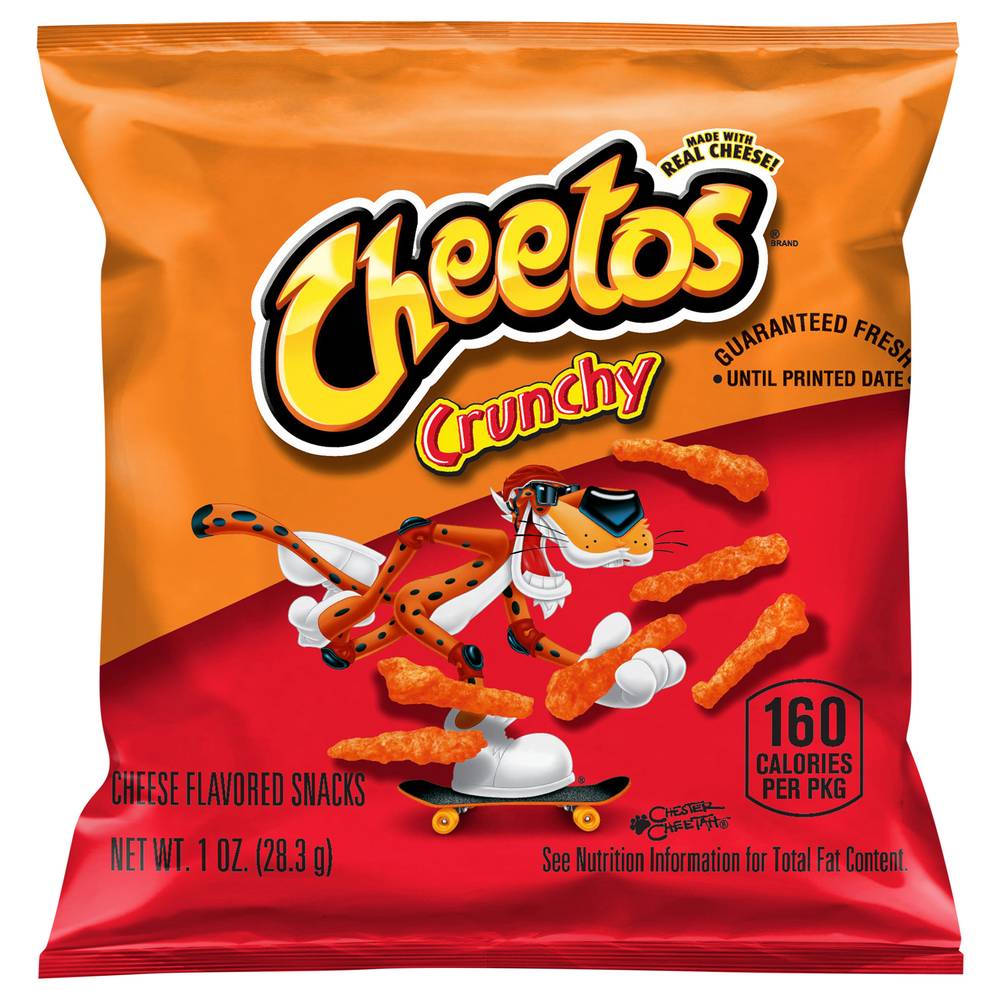 Cheetos Crunchy Snacks, Cheese (1 oz)