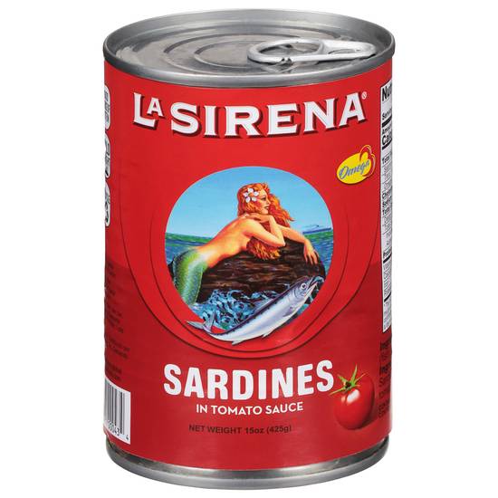 La Sirena Sardines in Tomato Sauce (15 oz)