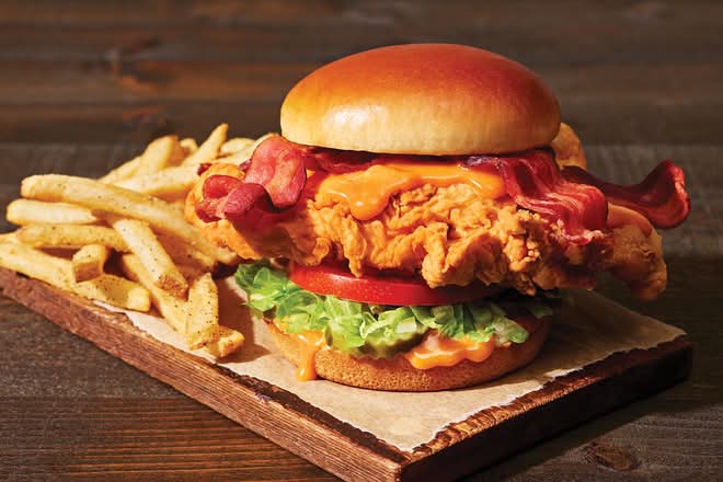 Spicy Honey Mustard Chicken Sandwich