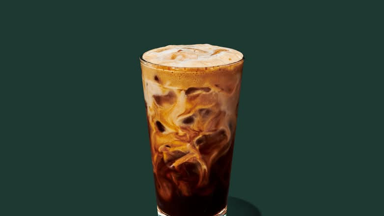 Iced Hazelnut Oatmilk Shaken Espresso